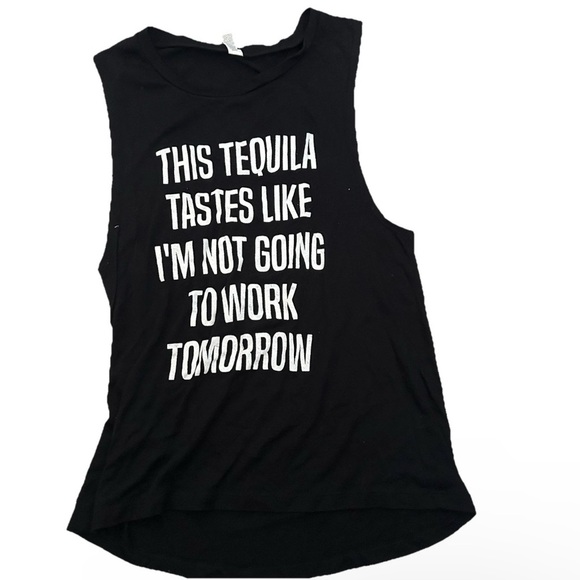 Women’s Black Tank Top This Tequila Tastes Like I’m Not Going To Size Medium - Picture 1 of 1